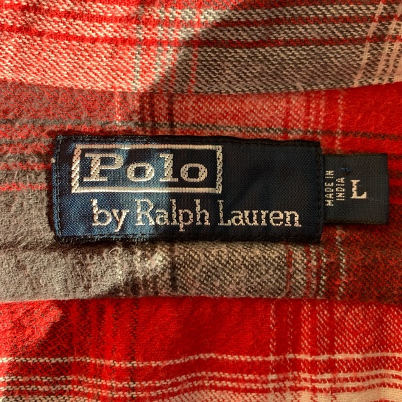 Polo Ralph Lauren cotton flannel shirt - Picture 2 of 4